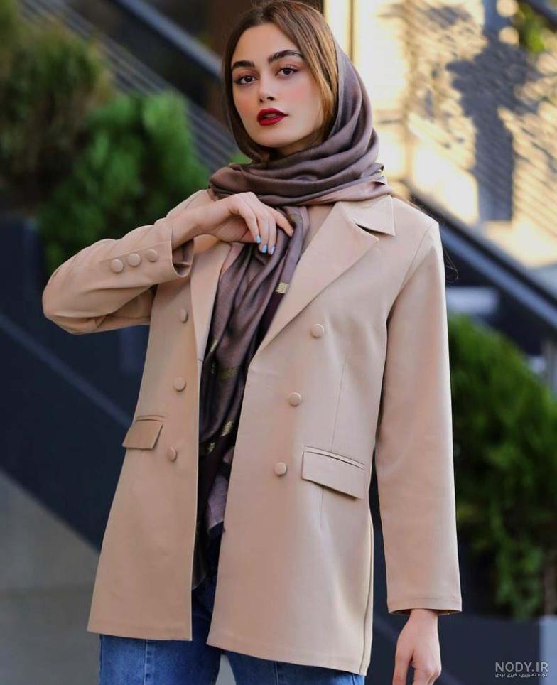 مدل مانتو جدید برای افراد لاغر و قد بلند