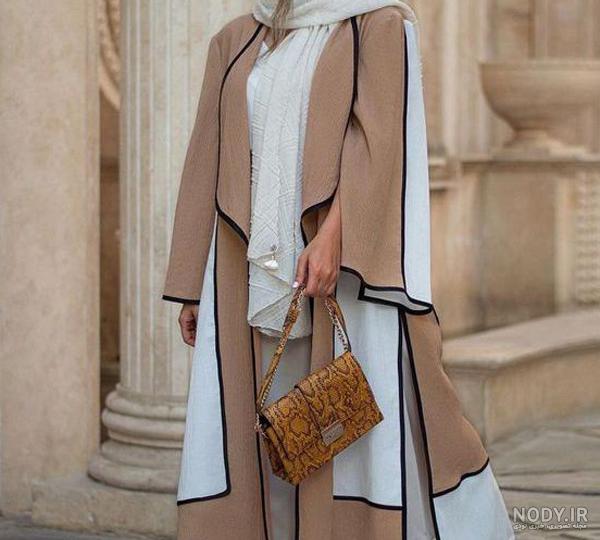 مدل مانتو جدید بلند جلو باز دخترانه ❤️ [ بهترین تصاویر ]