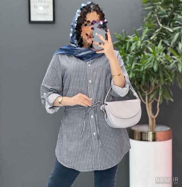 مدل مانتو جلو بسته دکمه دار کوتاه بلند با طرح های متنوع جذاب شیک و خانومانه - آزمودگان مدل مانتو جلو بسته دکمه دار کوتاه بلند با طرح های متنوع جذاب شیک و خانومانه - آزمودگان