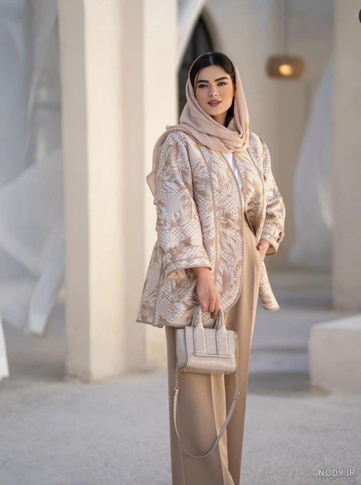 مدل مانتو زنانه ژاکارد