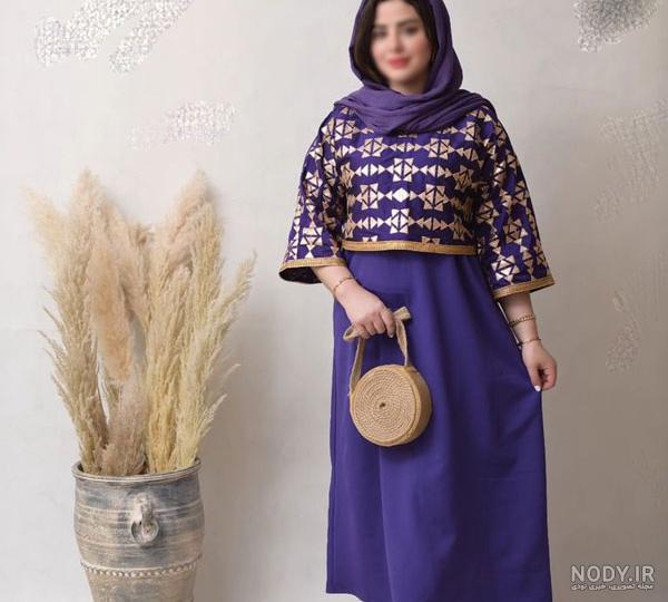 مدل مانتو شلوار برای افراد چاق