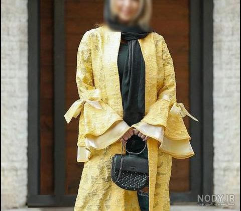 مدل مانتو مجلسی با گیپور زنانه و دخترانه برای مراسم های خاص - پرشین سرا