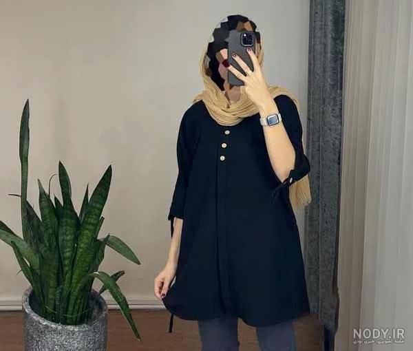 مدل مانتو مجلسی بلند مشکی کرپ با استایل شیک و ظاهری بی نظیر - موسوی ها مدل مانتو مجلسی بلند مشکی کرپ با استایل شیک و ظاهری بی نظیر - موسوی ها