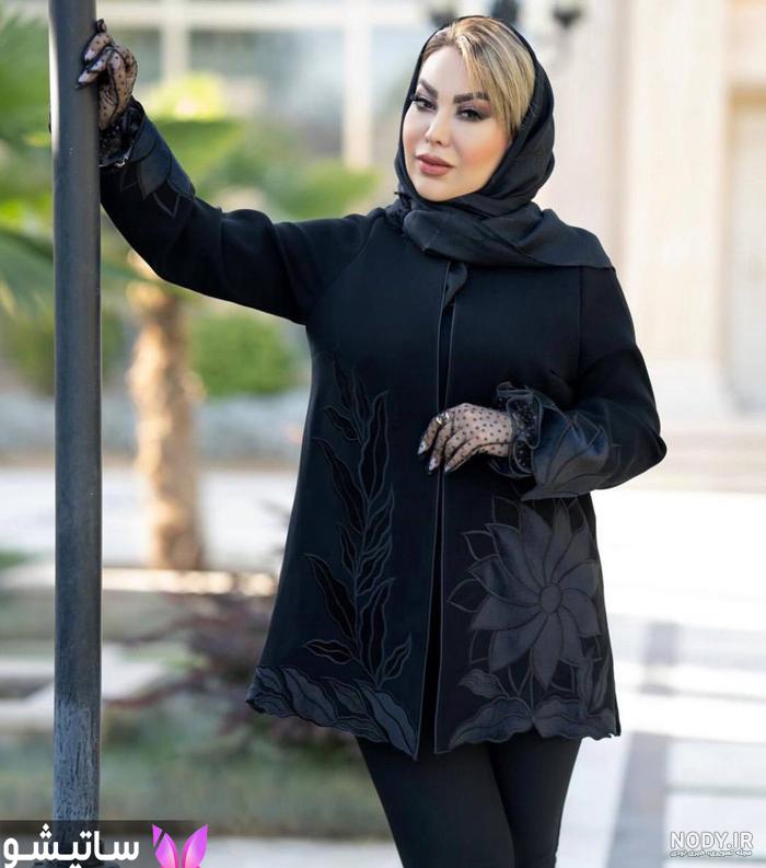مدل مانتو مشکی جدید اینستا 2024؛ اگر دنبال یه استایل خاص هستین (بلند و کوتاه) - گلی خانوم مدل مانتو مشکی جدید اینستا 2024؛ اگر دنبال یه استایل خاص هستین (بلند و کوتاه) - گلی خانوم