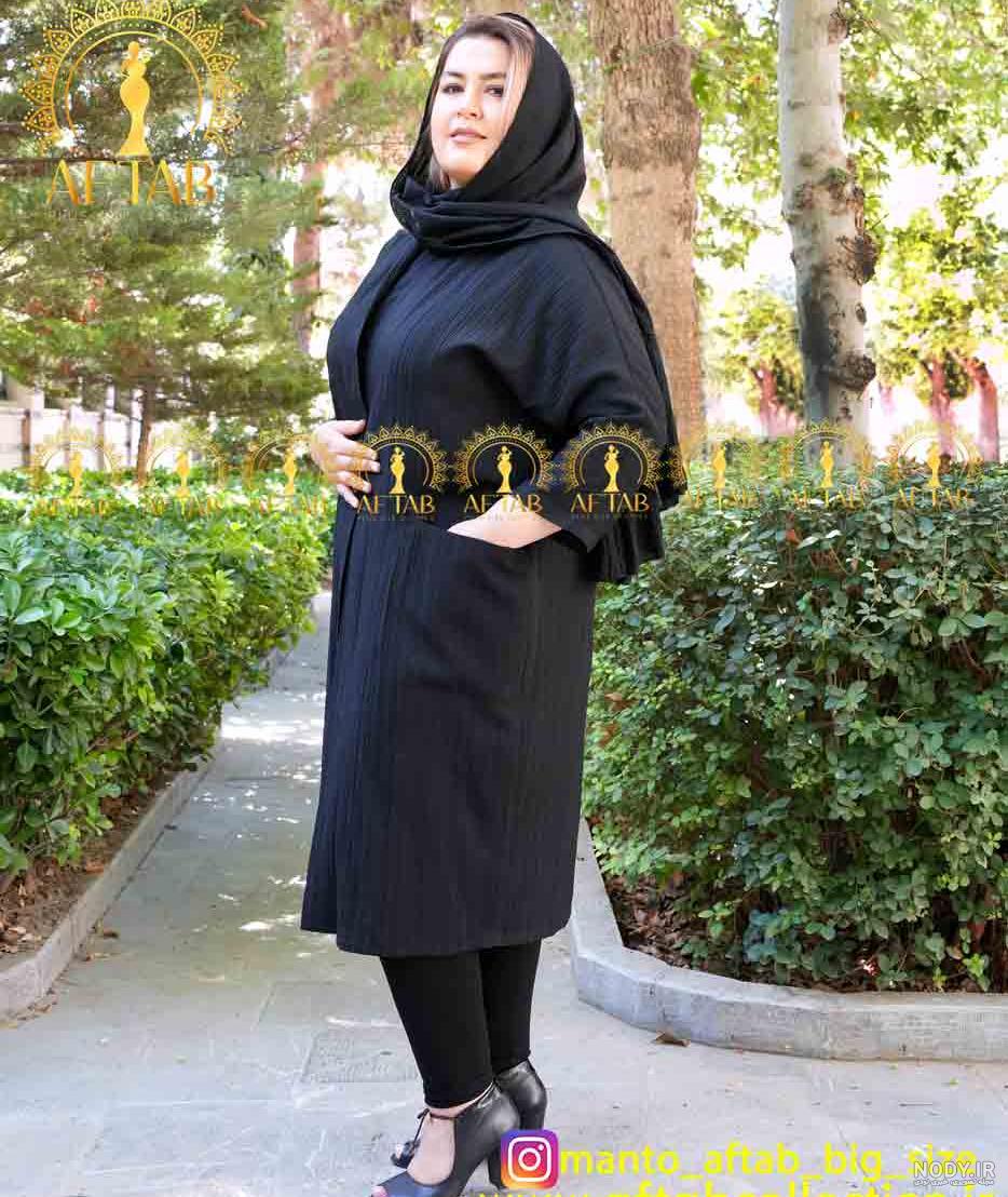 مدل مانتو مشکی جدید 1403 - 79 مدل شیک و جذاب ( به روز شده) | ساتیشو