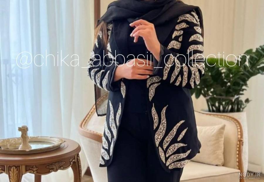 مدل مانتو مشکی زنانه محرمی + مانتو مشکی جدید اینستا