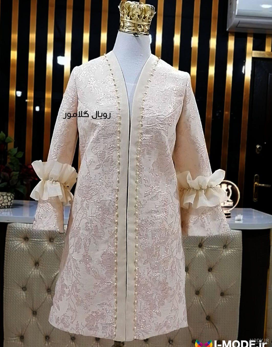 مدل مانتو ژاکارد شیک و مجلسی زنانه از جدیدترین مزون های تهران