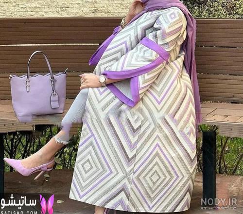 مدل مانتو ژاکارد فوق العاده شیک؛ طرح های بسیار زیبا و خاص