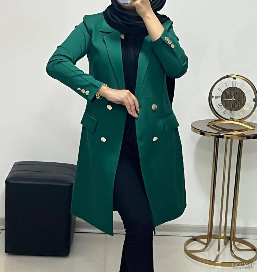 مدل مانتو کتی 1403 + زیباترین مانتوهای کتی شیک و مجلسی کوتاه و بلند 2024