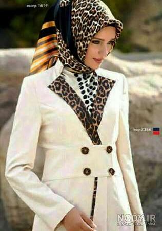 مدل مانتو یقه فرنچی جدید