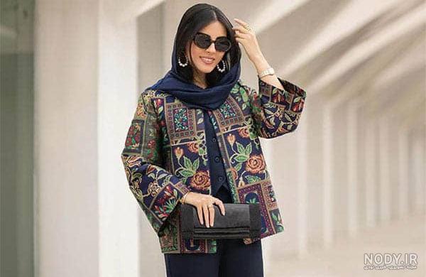 مدل یقه مانتو جدید شیک