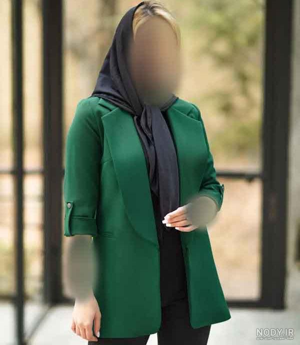 مدل یقه مانتو جدید مزونی برای خانوم های خوش استایل