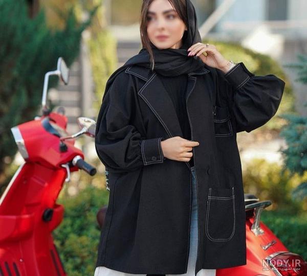مدلهای جدید مانتو مشکی دخترانه و زنانه ویژه محرم 98 - بروز مدلهای جدید مانتو مشکی دخترانه و زنانه ویژه محرم 98 - بروز