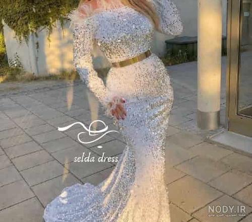 95 مدل لباس مجلسی زنانه بلند شیک مخصوص مهمانی و عروسی