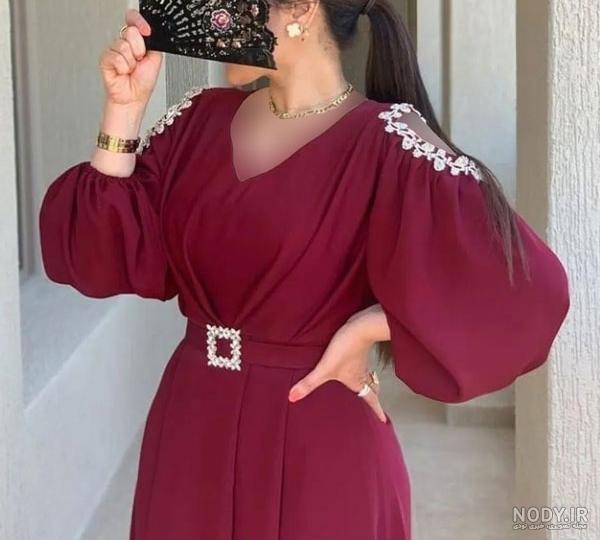 40 مدل لباس مجلسی پوشیده 1401 با زیباترین طراحی‌ها - Tjoor