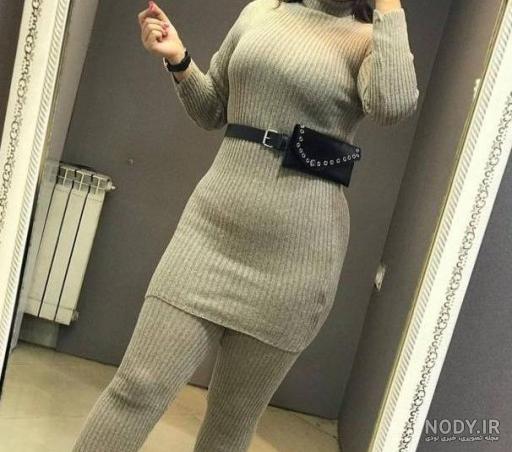 جزئیات محصول پیراهن روزمره زنانه پنبه‌ای فانریپ اعلا مدل یقه اسکی بلند  شانیا کد: HOZ50 | پاساژ