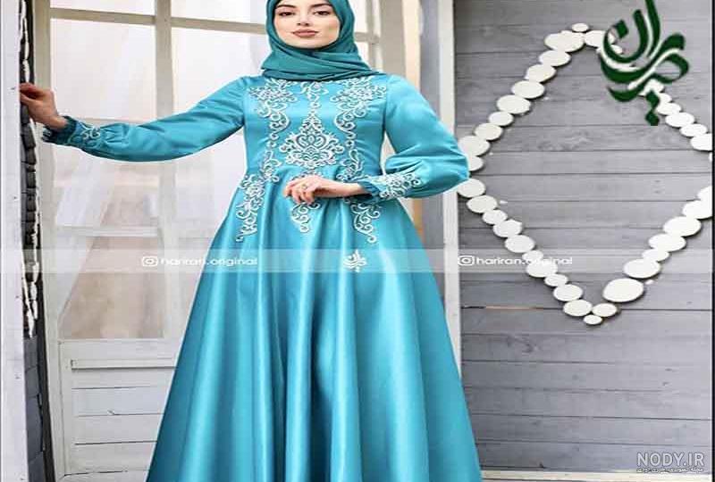 عکس لباس مجلسی باحجاب شیک