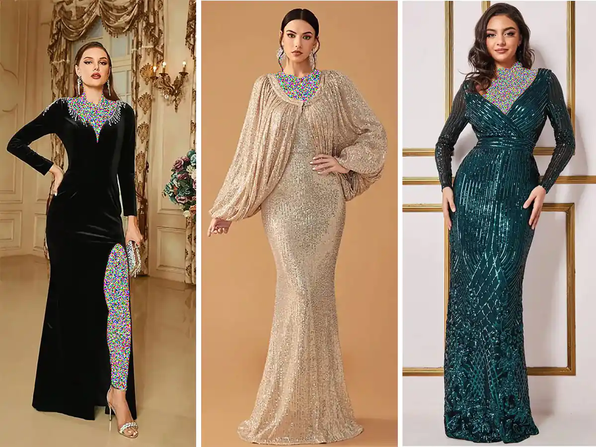 لباس زنانه شیک و مجلسی