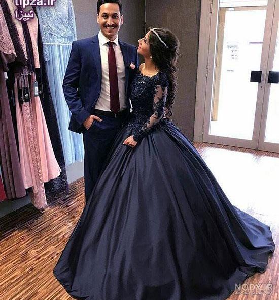 لباس مجلسی زنانه جدید بلند شیک