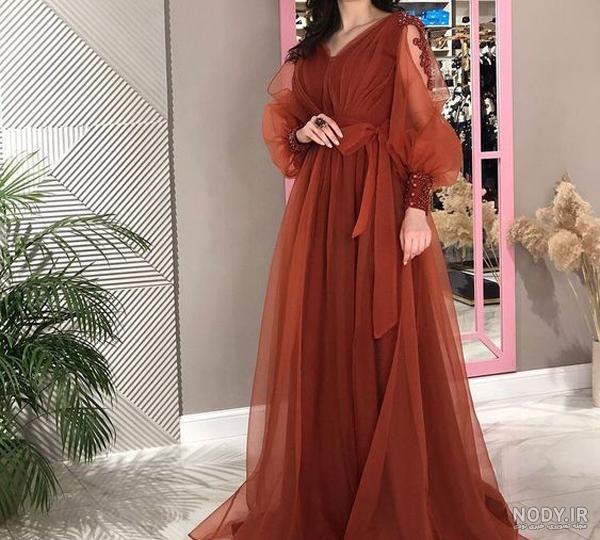 مدل لباس مجلسی بلند زنانه و دخترانه شیک و جدید ۱۴۰۲ - ماگرتا
