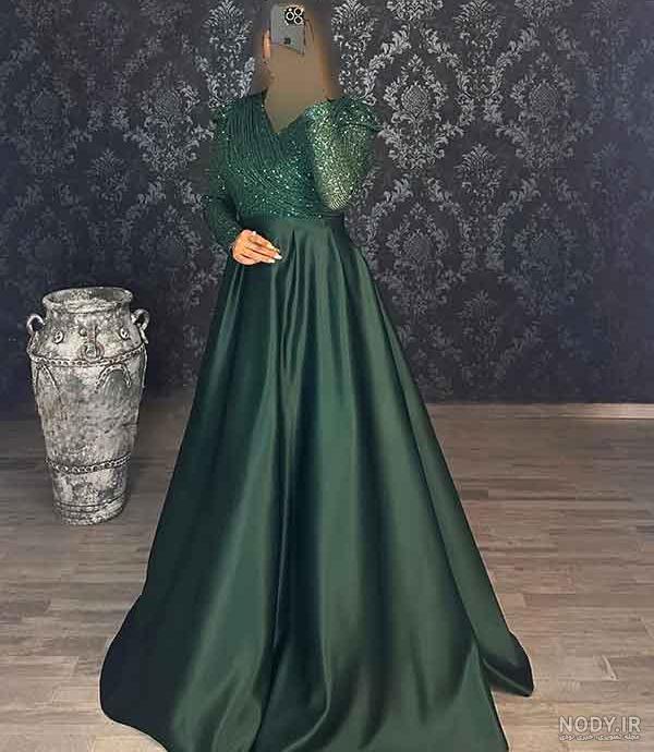 مدل لباس مجلسی زنانه اینستا + لباس مجلسی بلند و لاکچری