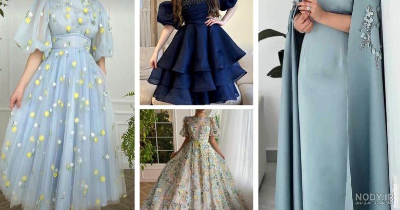 مدل لباس مجلسی زنانه ساده و جدید لاکچری برای عروسی