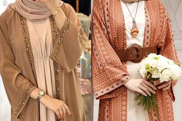 مدل مانتو با رنگ کرم و قهوه ای مدل مانتو با رنگ کرم و قهوه ای