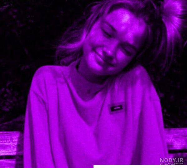 عکس خفن عکس کیوت بنفش دخترانه