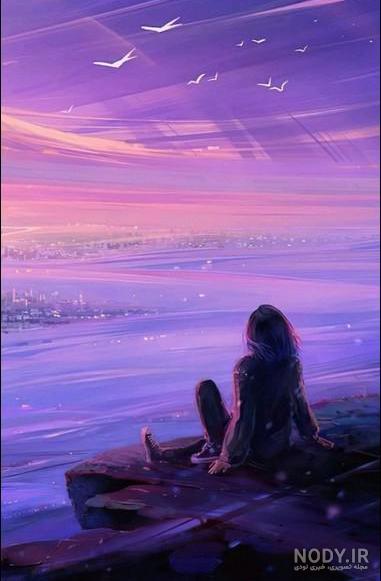 عکس خفن عکس کیوت بنفش دخترانه