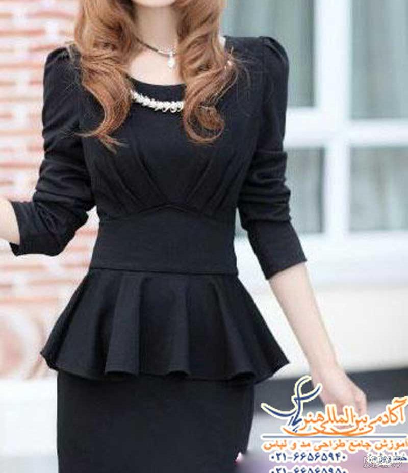 مدل لباس مجلسی زنانه همراه با الگو