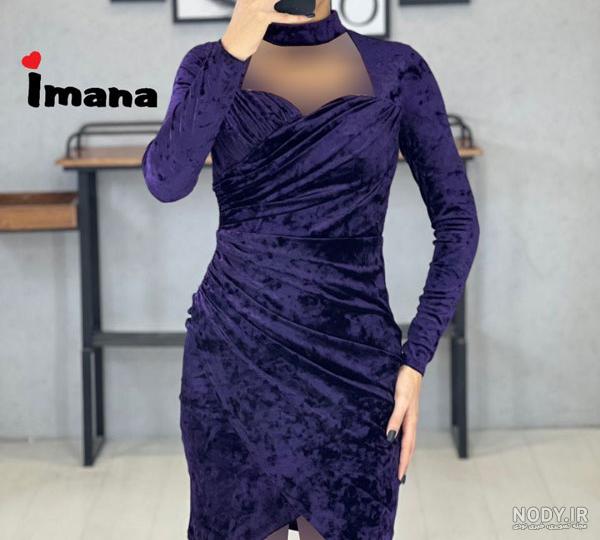 مدل لباس مجلسی کوتاه دخترانه شیک اینستا