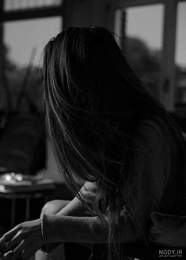 پروف دخترانه غمگین سیاه ❤️ [ بهترین تصاویر ]