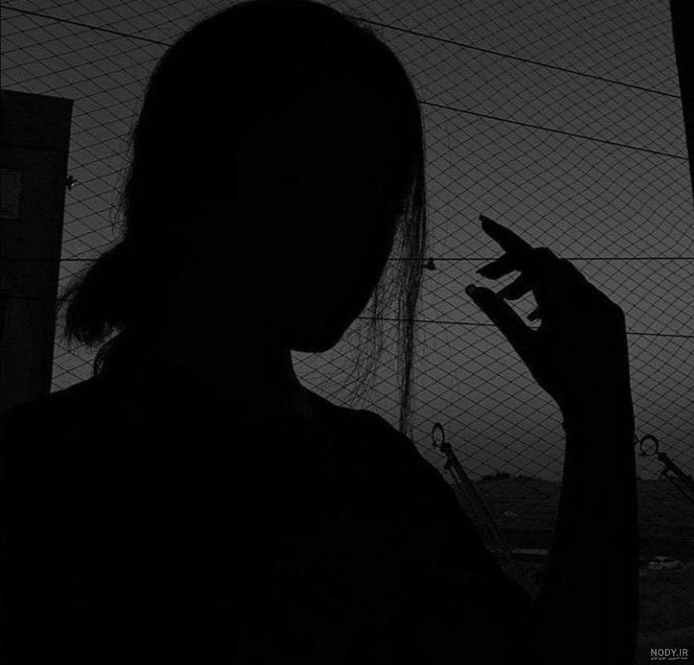  پروفایل دخترونه گنگ دپ مشکی