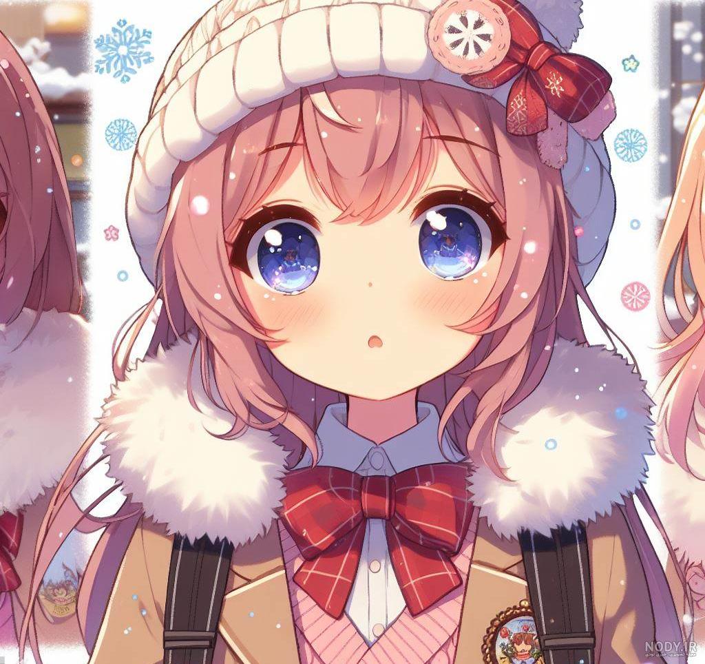 عکس خفن عکس انیمه کیوت صورتی