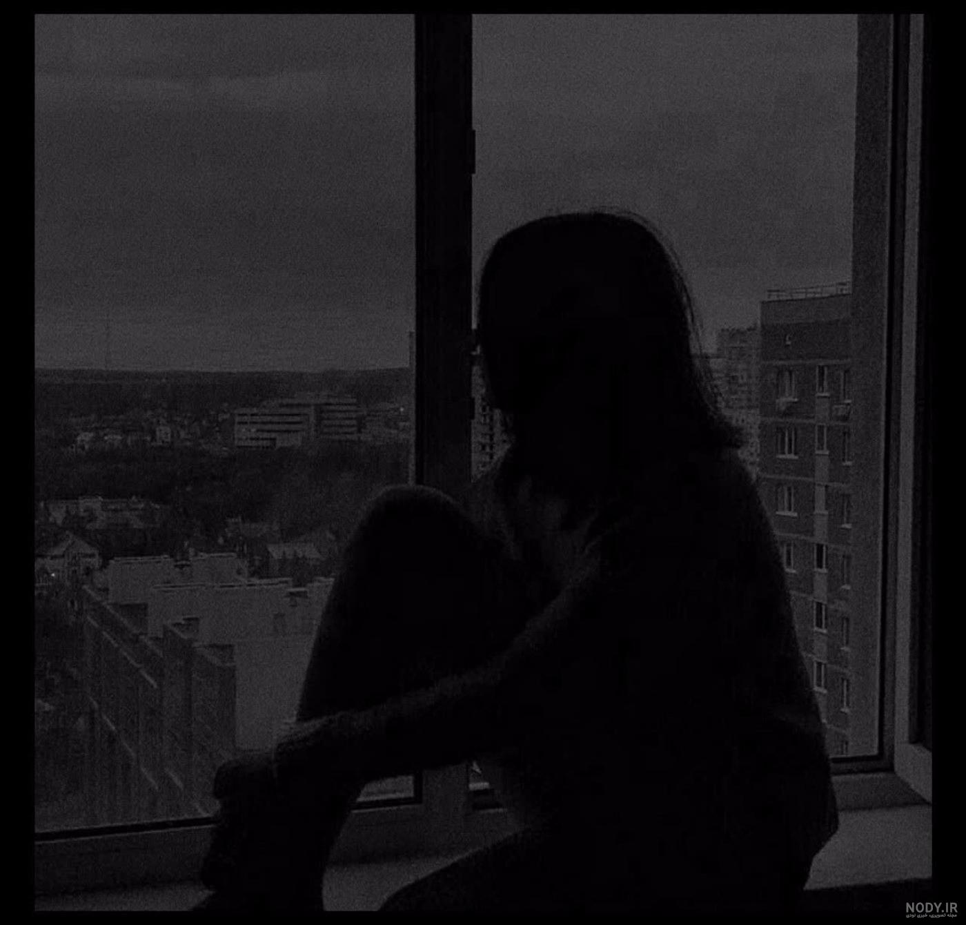 پروفایل دخترونه گنگ دپ مشکی