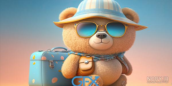 عکس خفن عکس خرس عروسکی برای پروفایل واتساپ