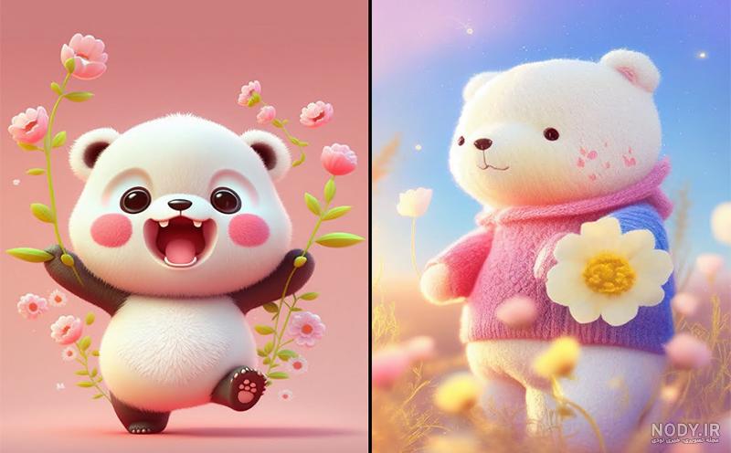 عکس خفن عکس خرس عروسکی برای پروفایل واتساپ