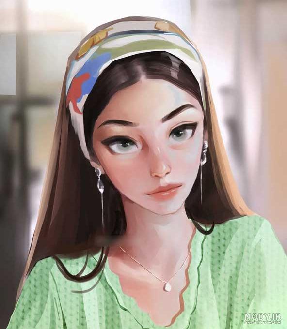 عکس دختر کیوت فانتزی برای پروفایل دخترونه شیک با کیفیت HD
