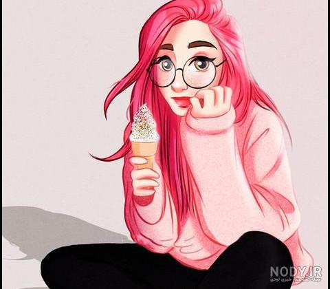 عکس صورتی دخترانه | 70 عکس کارتونی دخترونه با تم صورتی - بروز