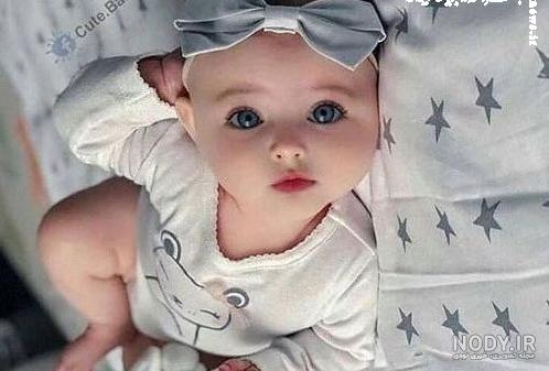 عکس نی نی های دختر و پسر جذاب، ناز و چشم رنگی برای پروفایل