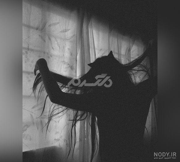 عکس پروفایل دخترونه سیاه و سفید بدون متن | پیکوپیکس