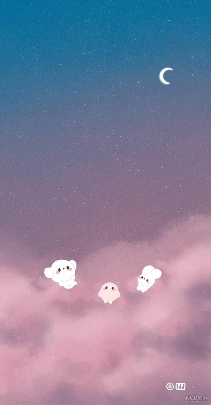 عکس کیوت در شب