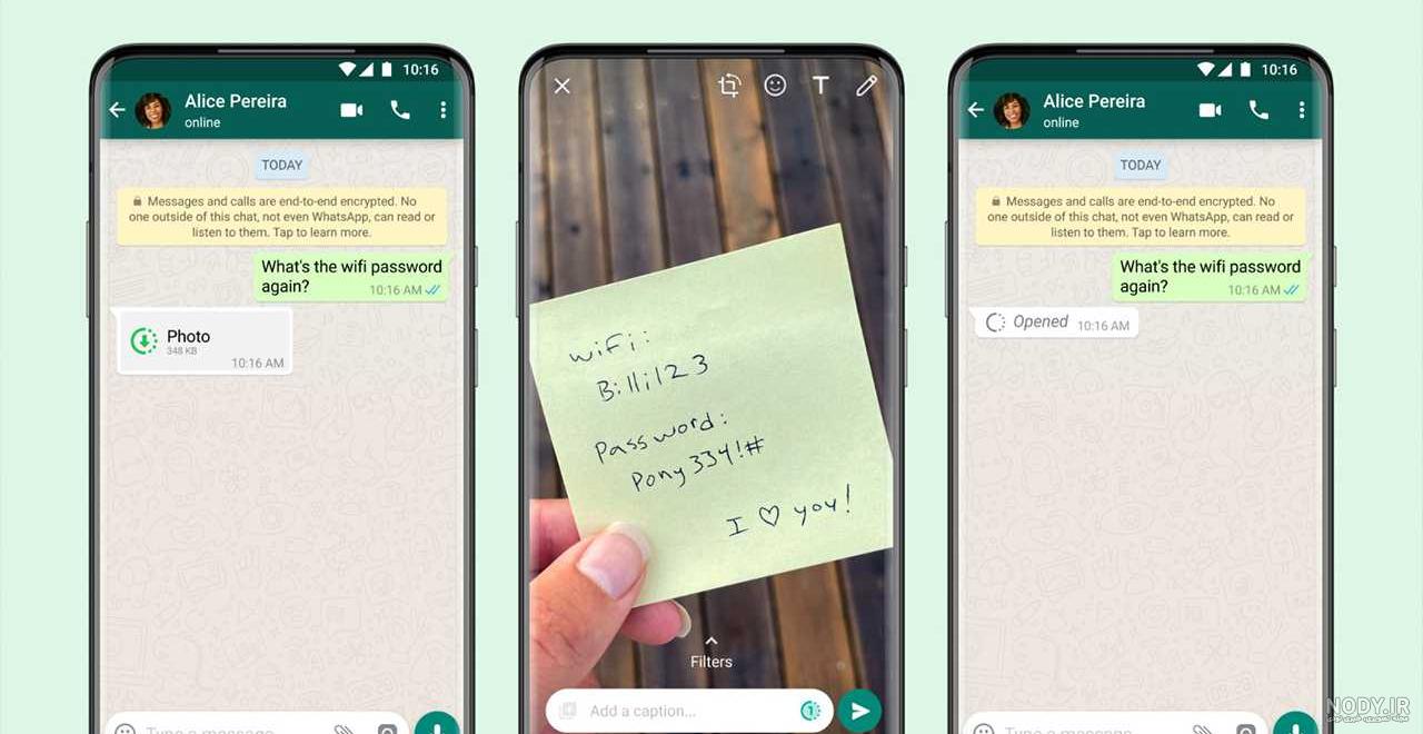 اموزش تصویری ارسال عکس یکبار مصرف در اینستاگرام