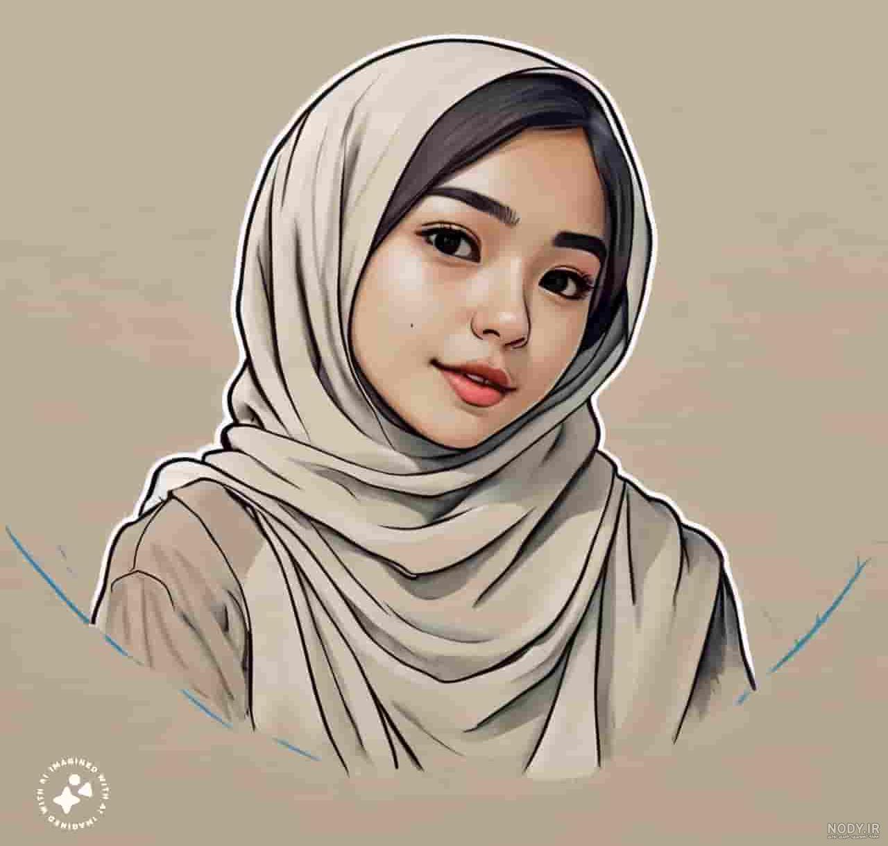 عکس با حجاب اینستا ❤️ [ بهترین تصاویر ]