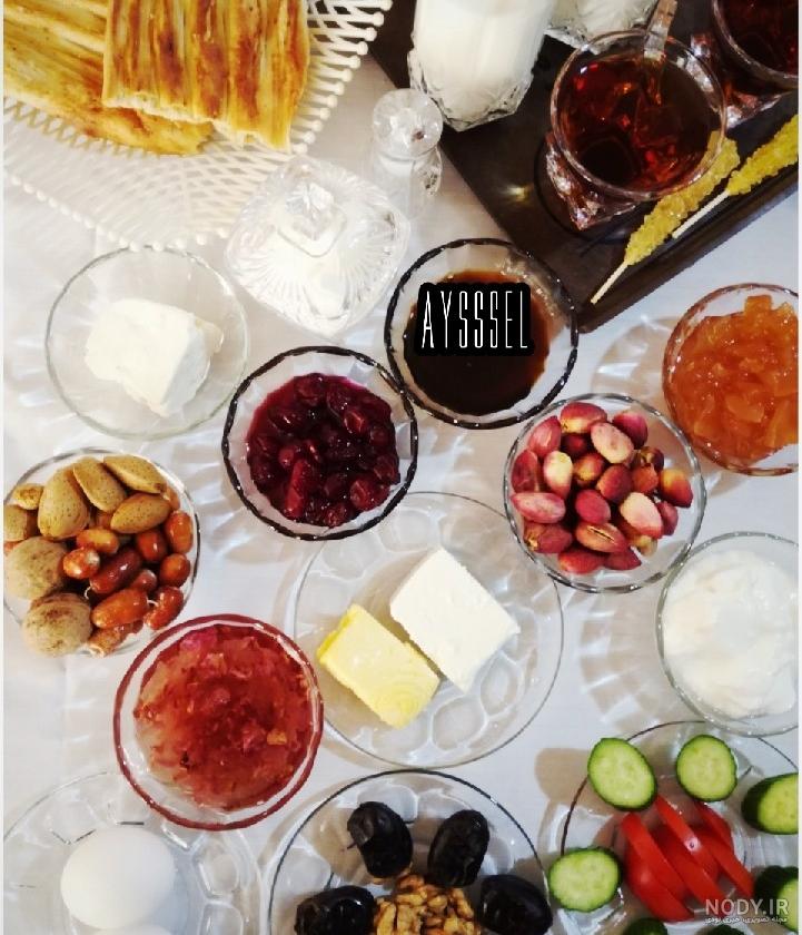 عکس صبحانه برای اینستا