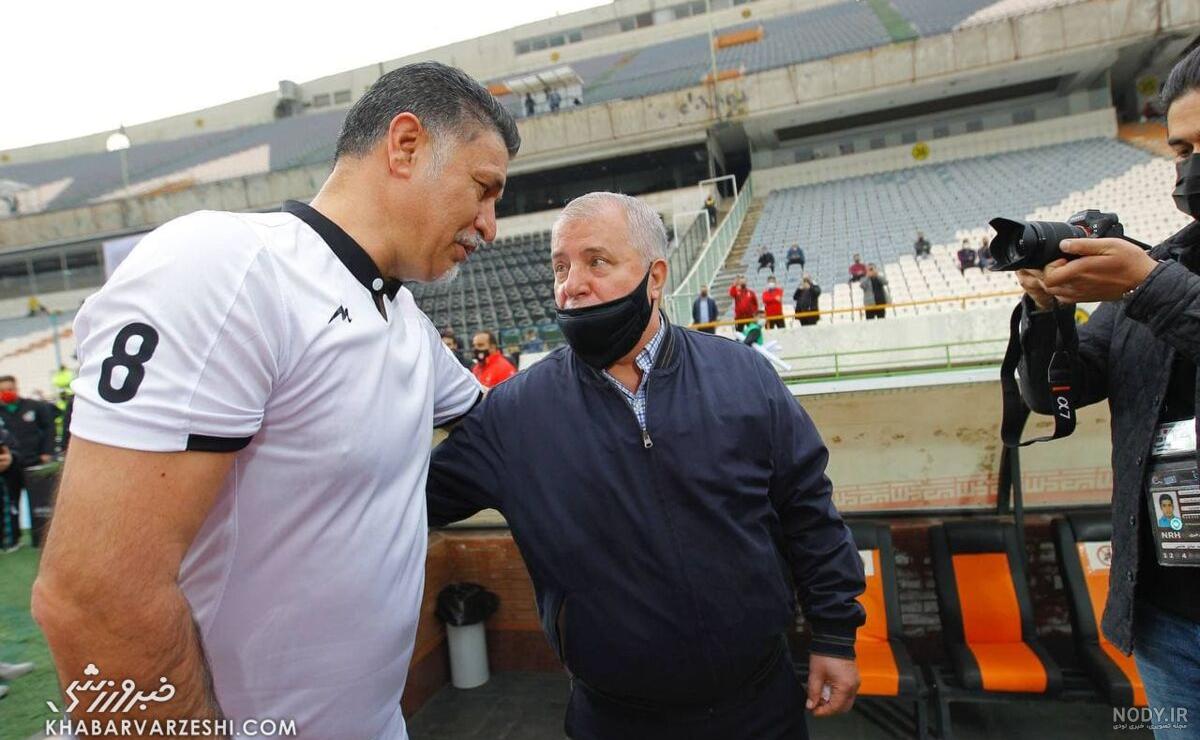 عکس خفن عکس علی دایی در نود