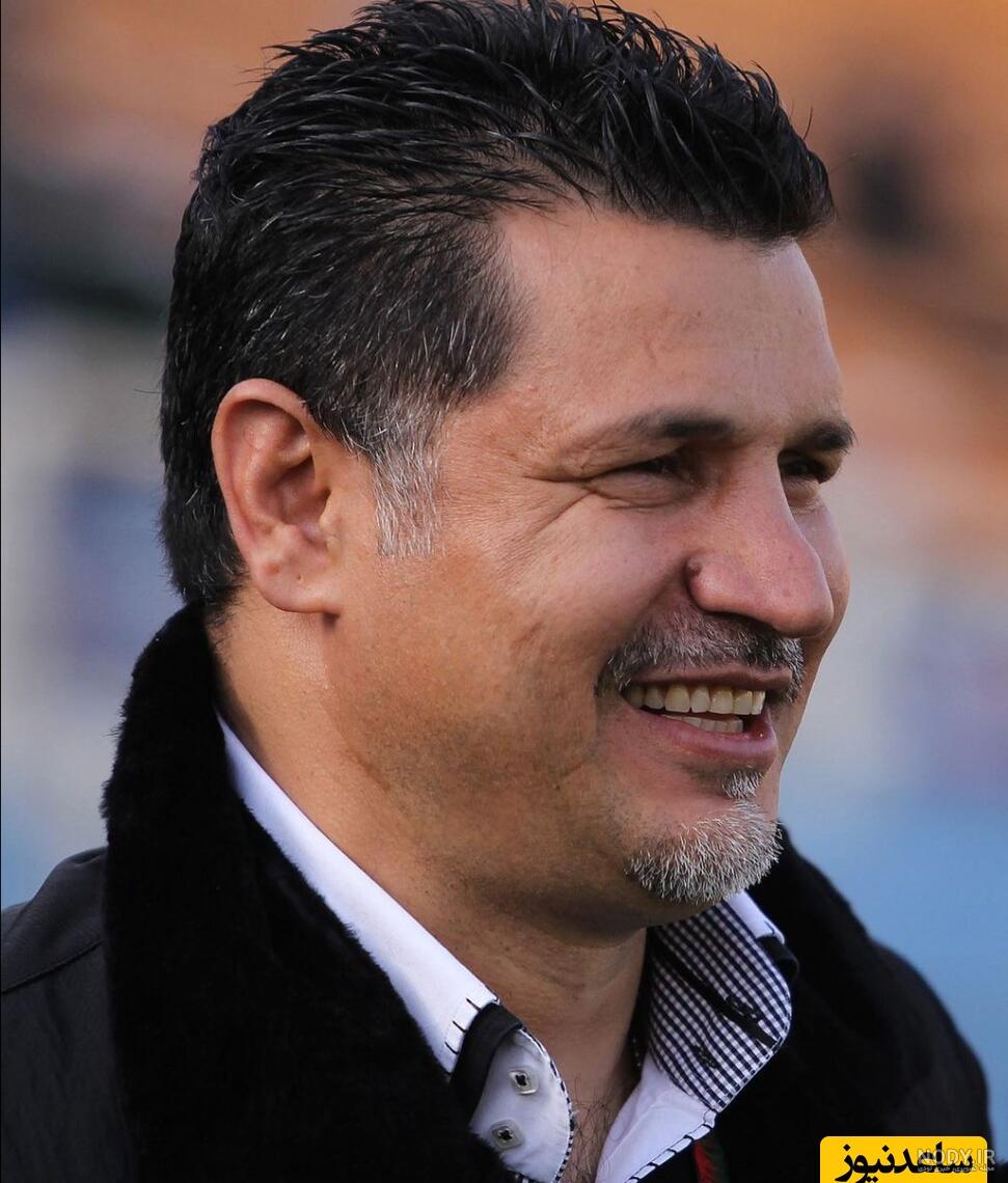 عکس خفن عکس علی دایی در نود