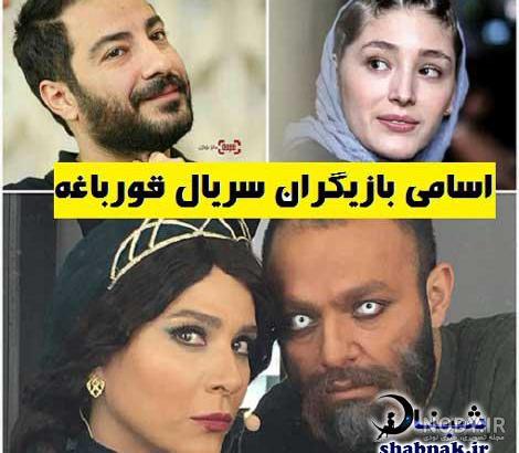 بازیگران سریال قورباغه به کارگردانی هومن سیدی