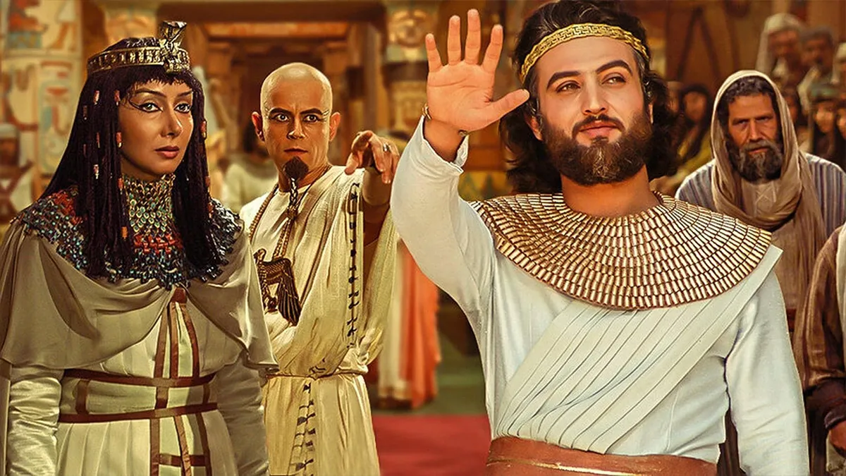 عکس عزرائیل در فیلم یوسف پیامبر