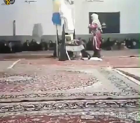 شیر تعزیه رقص سمی کلیپ طنز خنده دار شیر تعزیه